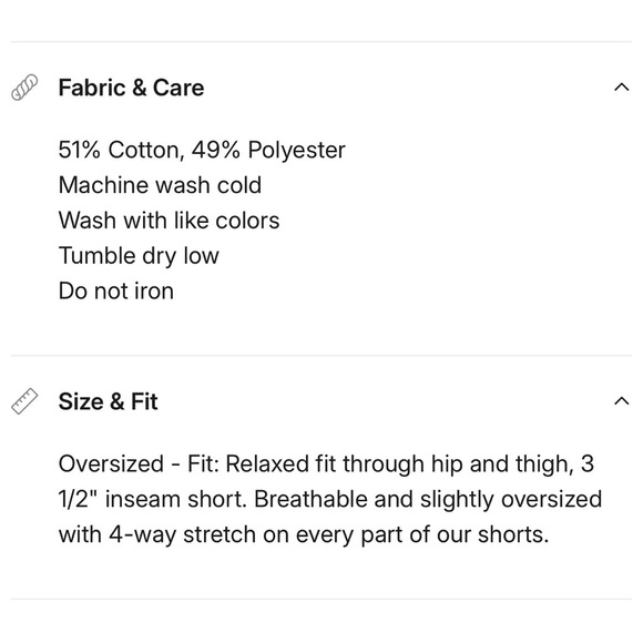 Comfrt NWT Minimalist Shorts in Cobalt Blue - Picture 7 of 7